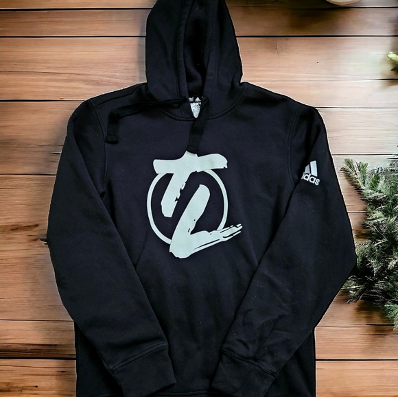 Adidas Hoodie. Black Size Small Unisex - Picture 6 of 6